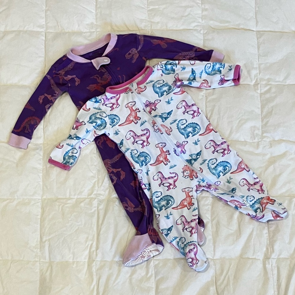 Long Sleeve Onesies - Set of 2